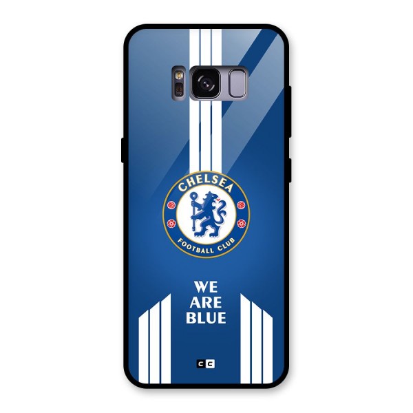 We Are Blue Glass Back Case for Galaxy S8