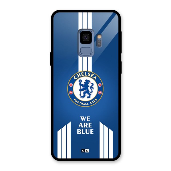 We Are Blue Glass Back Case for Galaxy S9