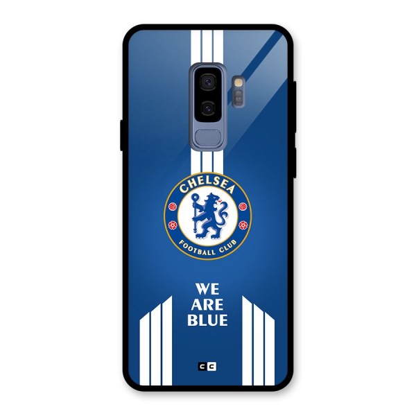 We Are Blue Glass Back Case for Galaxy S9 Plus