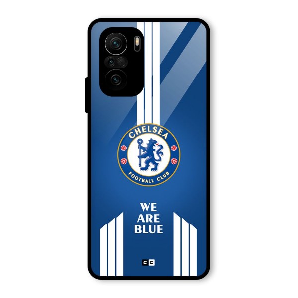 We Are Blue Glass Back Case for Mi 11X Pro