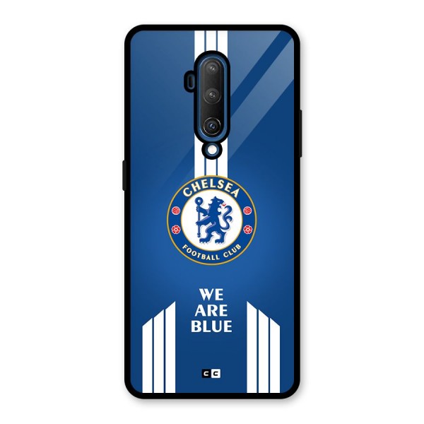 We Are Blue Glass Back Case for OnePlus 7T Pro