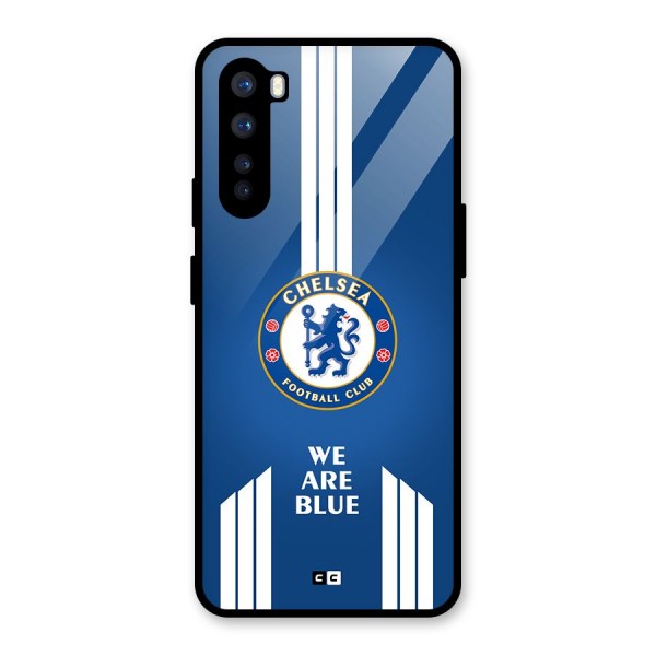 We Are Blue Glass Back Case for OnePlus Nord