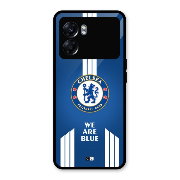 We Are Blue Glass Back Case for Oppo K10 5G