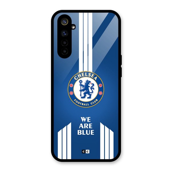 We Are Blue Glass Back Case for Realme 6