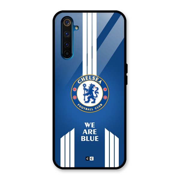 We Are Blue Glass Back Case for Realme 6 Pro