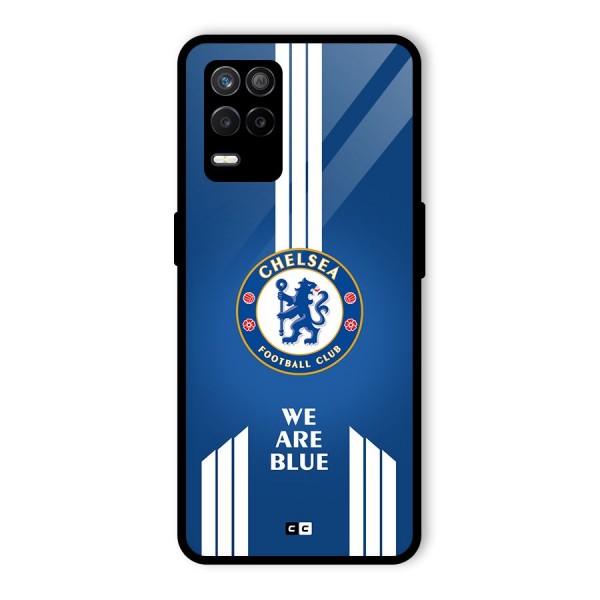 We Are Blue Glass Back Case for Realme 8 5G