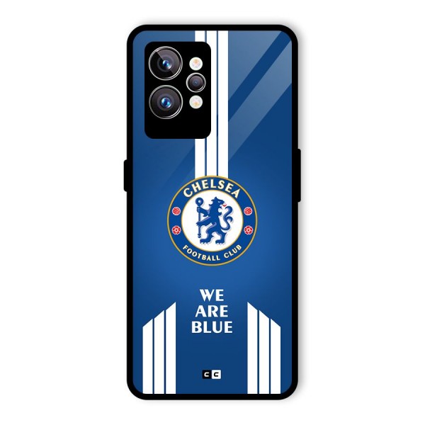 We Are Blue Glass Back Case for Realme GT2 Pro