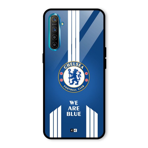 We Are Blue Glass Back Case for Realme X2