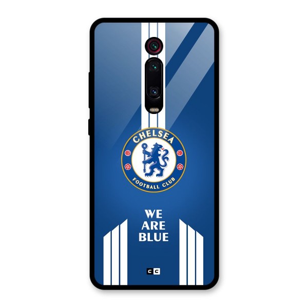 We Are Blue Glass Back Case for Redmi K20 Pro