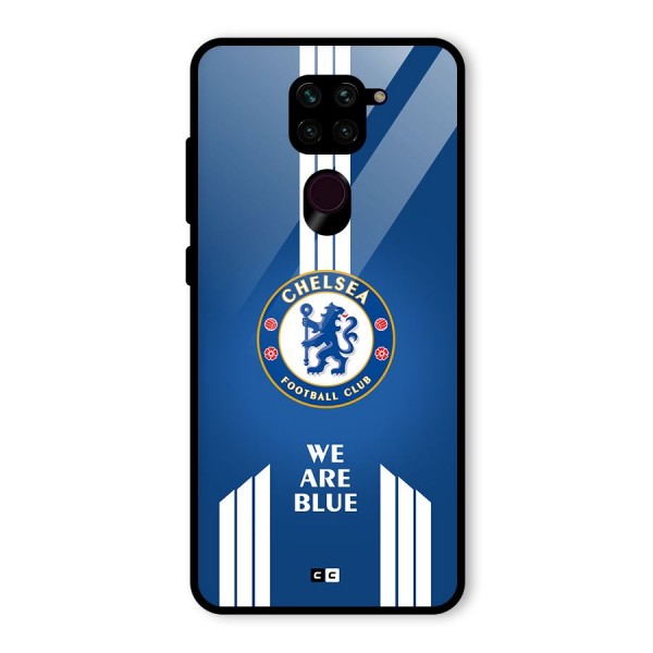 We Are Blue Glass Back Case for Redmi Note 9