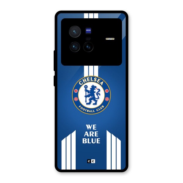 We Are Blue Glass Back Case for Vivo X80