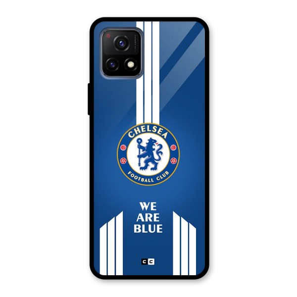 We Are Blue Glass Back Case for Vivo Y72 5G