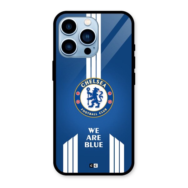 We Are Blue Glass Back Case for iPhone 13 Pro