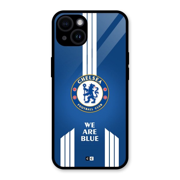 We Are Blue Glass Back Case for iPhone 14