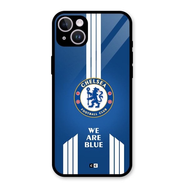 We Are Blue Glass Back Case for iPhone 14 Plus