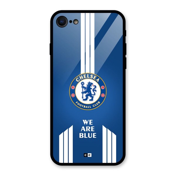 We Are Blue Glass Back Case for iPhone 8