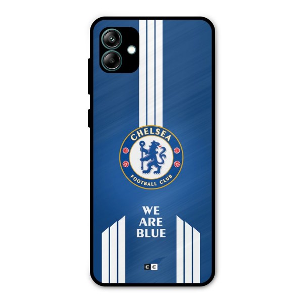 We Are Blue Metal Back Case for Galaxy A04