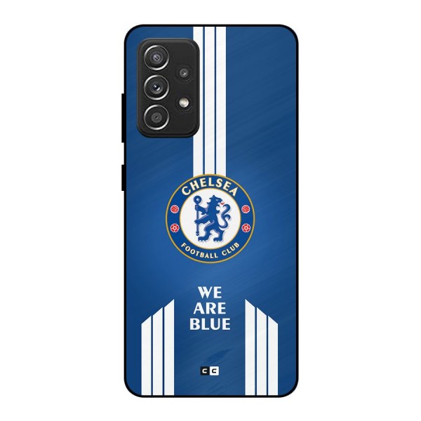 We Are Blue Metal Back Case for Galaxy A52s 5G