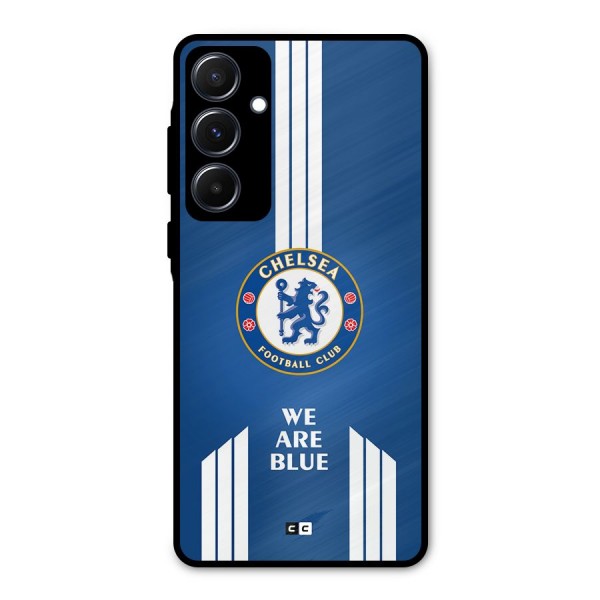 We Are Blue Metal Back Case for Galaxy A55