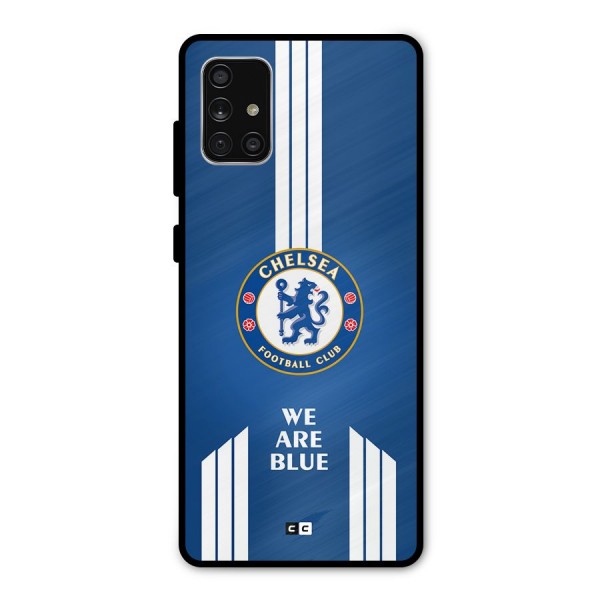 We Are Blue Metal Back Case for Galaxy A71