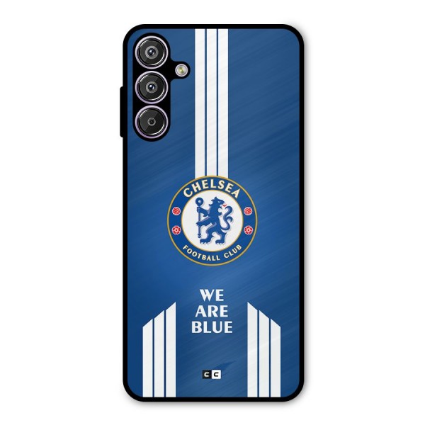 We Are Blue Metal Back Case for Galaxy F15