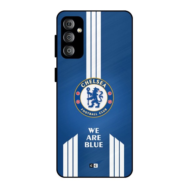 We Are Blue Metal Back Case for Galaxy F23