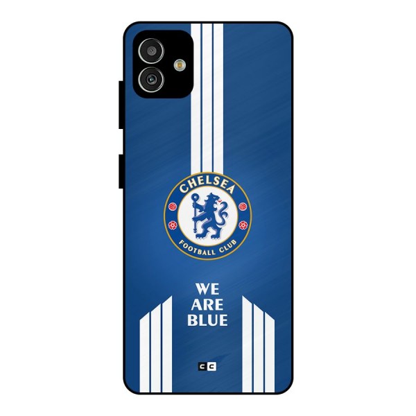 We Are Blue Metal Back Case for Galaxy M13 5G