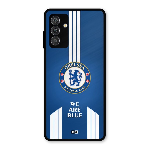 We Are Blue Metal Back Case for Galaxy M14 5G