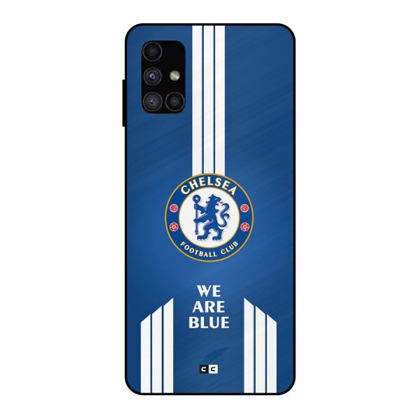 We Are Blue Metal Back Case for Galaxy M51