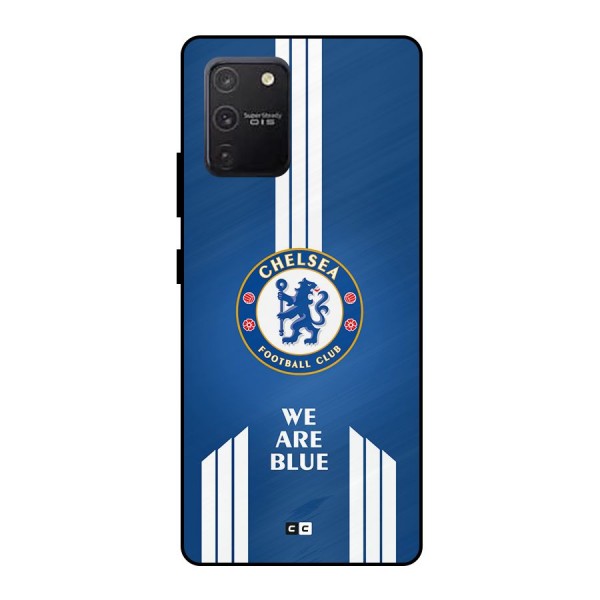 We Are Blue Metal Back Case for Galaxy S10 Lite