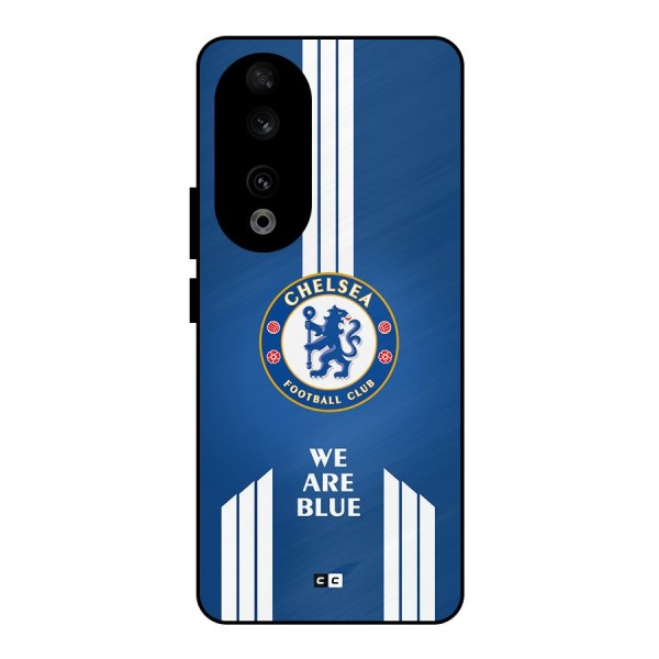 We Are Blue Metal Back Case for Honor 90