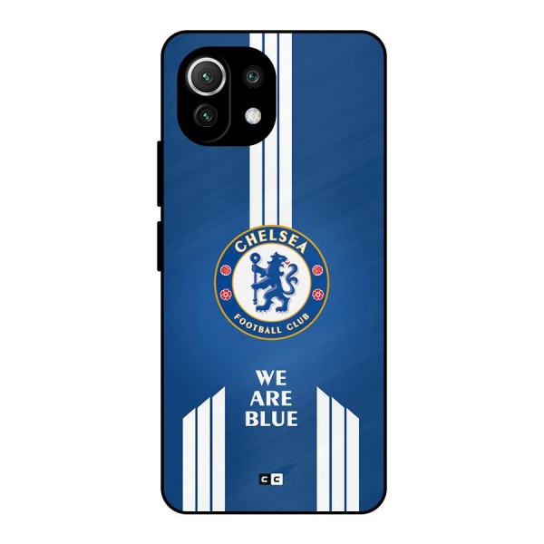 We Are Blue Metal Back Case for Mi 11 Lite