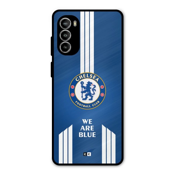 We Are Blue Metal Back Case for Moto G82