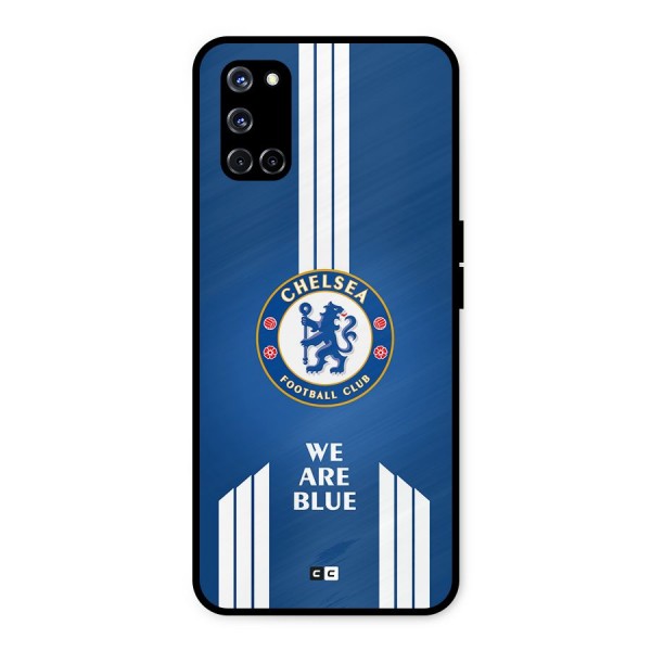 We Are Blue Metal Back Case for Oppo A52