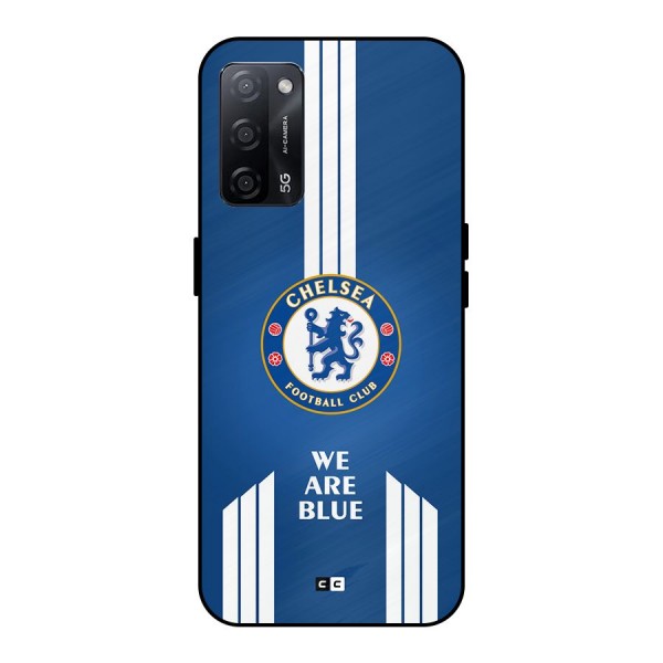 We Are Blue Metal Back Case for Oppo A53s 5G