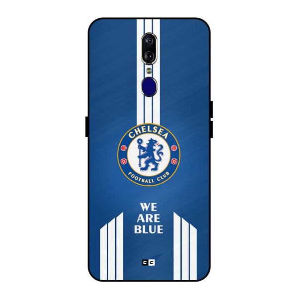 We Are Blue Metal Back Case for Oppo F11