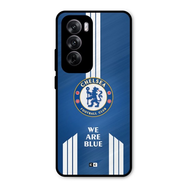 We Are Blue Metal Back Case for Oppo Reno12