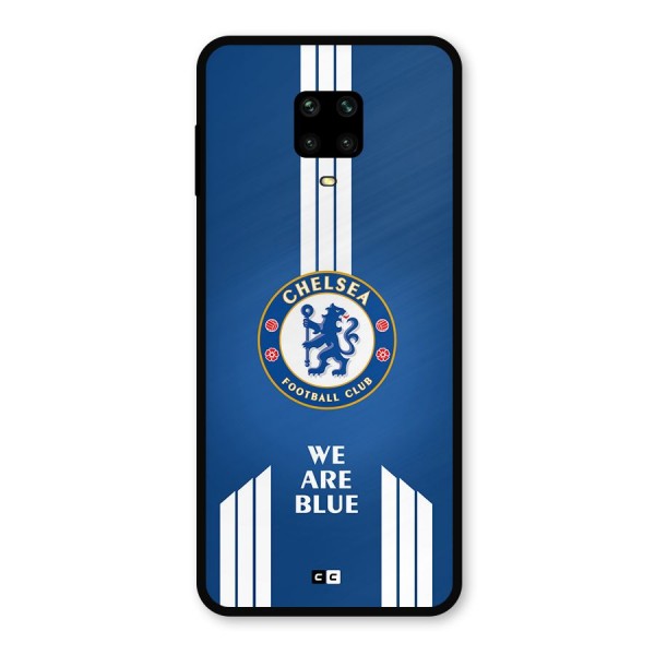 We Are Blue Metal Back Case for Poco M2