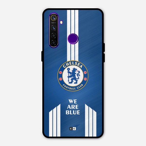 We Are Blue Metal Back Case for Realme 5 Pro