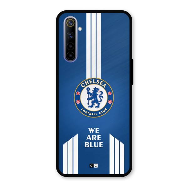 We Are Blue Metal Back Case for Realme 6