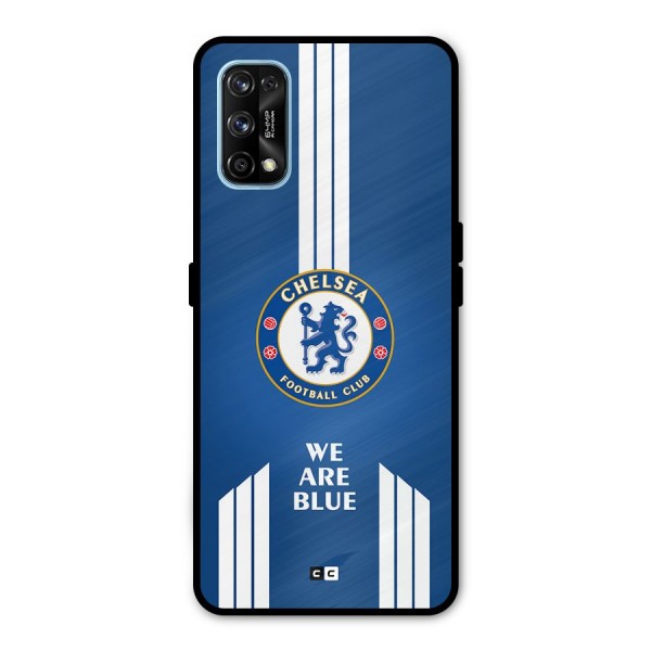 We Are Blue Metal Back Case for Realme 7 Pro