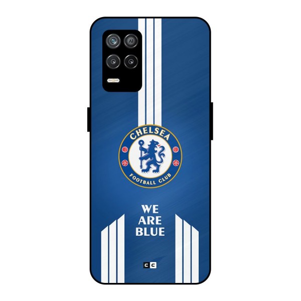 We Are Blue Metal Back Case for Realme 8s 5G