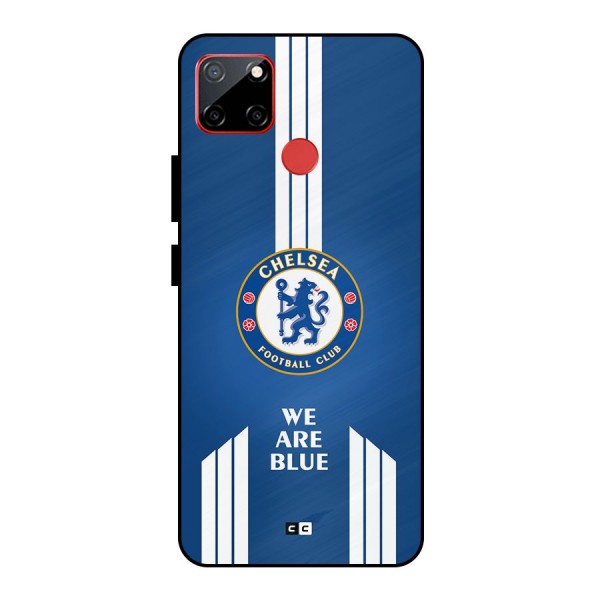 We Are Blue Metal Back Case for Realme C12