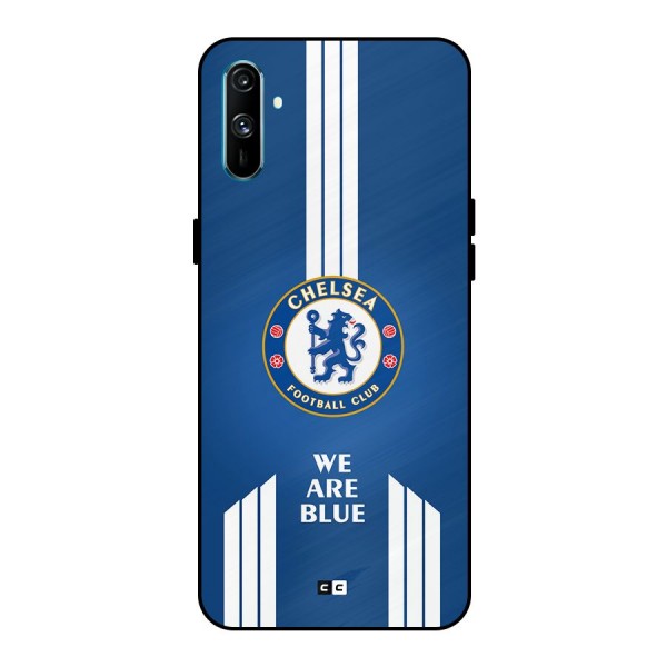 We Are Blue Metal Back Case for Realme C3