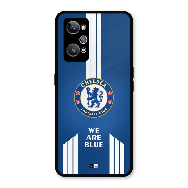 We Are Blue Metal Back Case for Realme GT 2