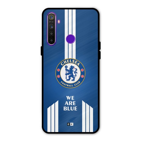 We Are Blue Metal Back Case for Realme Narzo 10