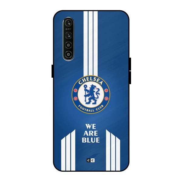 We Are Blue Metal Back Case for Realme XT