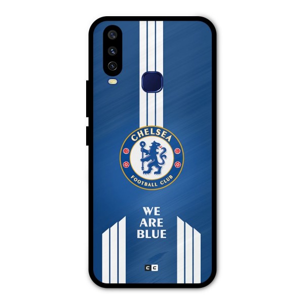 We Are Blue Metal Back Case for Vivo V17