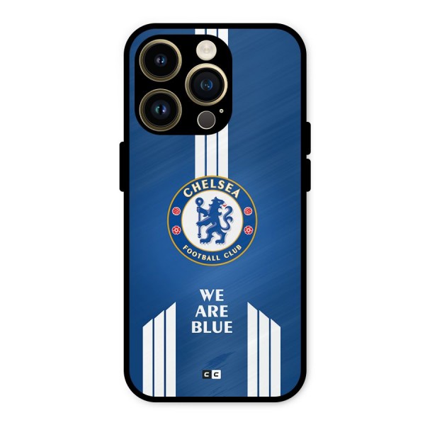 We Are Blue Metal Back Case for iPhone 14 Pro