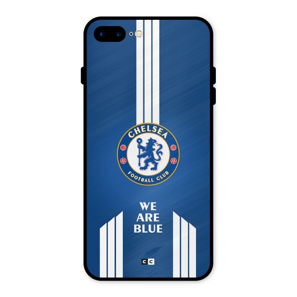 We Are Blue Metal Back Case for iPhone 8 Plus